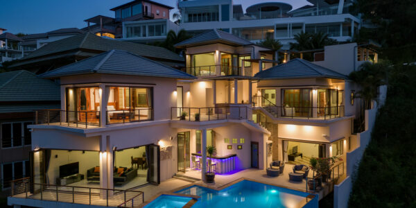Elegant 3 – 4 Bedroom Coastal Villa in Plai Laem, Koh Samui – For Sale